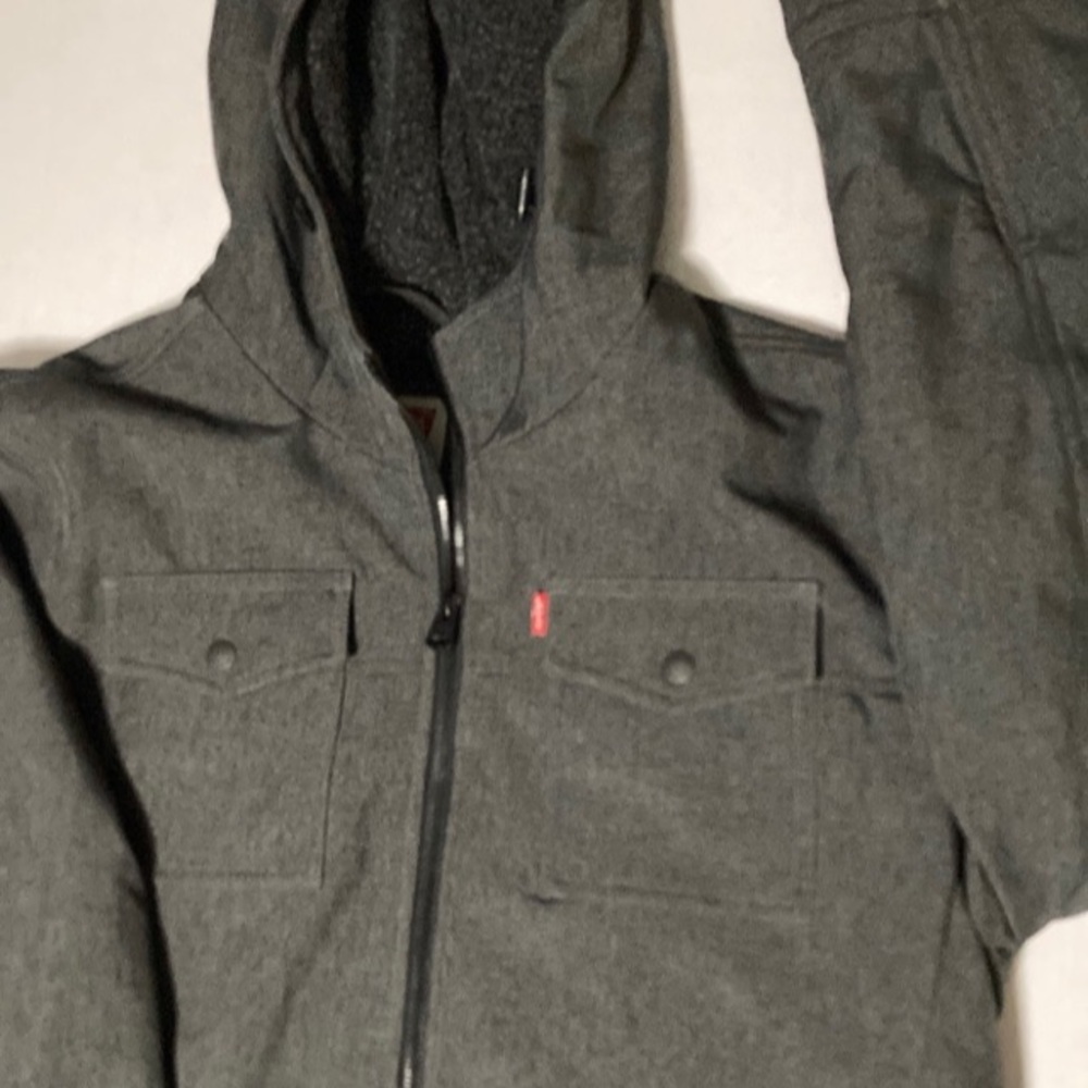 Levi’s men’s charcoal gray coat